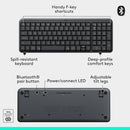 TECLADO DE COMPUTADORA Y MOUSE INHALAMBRICO COMBO LOGITECH MK250