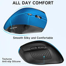 MOUSE INHALAMBRICO VERTICAL C-TECH MEMZUOIX