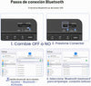 TECLADO BLUETOOTH PARA TABLETA EM003 COLOR NEGRO