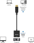 DISPLAY PORT TO VGA ADAPTER CONVERTER BLACK MOREAD