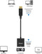 DISPLAY PORT TO VGA ADAPTER CONVERTER BLACK MOREAD
