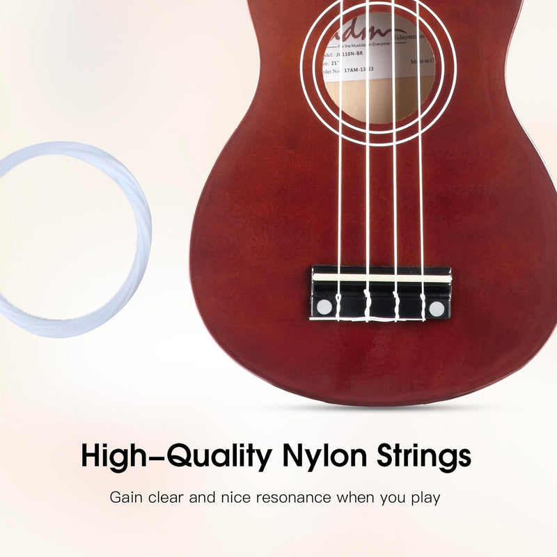 UKULELE COLOR MARRON ADM