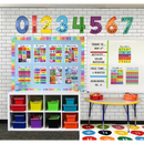 CARTELES EN INGLES COLORFUL EARLY LEARNING SMALL POSTER PACK SET-12 TEACHER CREATED