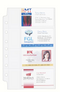 SHEET PROTECTORS MINI TAMAÑO 5½" X 8½" PARA TARJETAS DE PRESENTACION PQ-5 AVERY