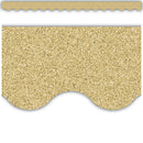 FRISOS BORDE ESCALPADO DORADO (GOLD GLITZ) 35' TEACHER CREATED
