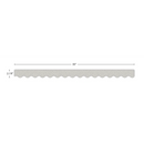 FRISOS BORDE ESCALPADO PLATEADO (SILVER GLITZ) 35' TEACHER CREATED