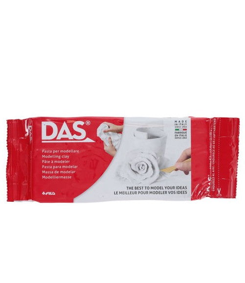 ARCILLA BLANCA QUE SE ENDURECE AL AIRE DE 1 LIBRA DAS