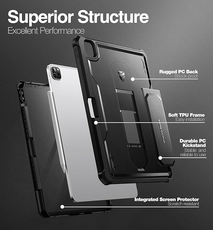 CUBIERTA PARA IPAD PRO DE 12.9 PULGADAS DEXNOR