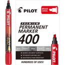 MARCADOR PILOT PREMIUM PERMANENT MARKER 400 ROJO DOCENA