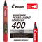 MARCADOR PILOT PREMIUM PERMANENT MARKER 400 ROJO DOCENA
