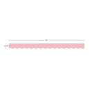 FRISOS BORDE ESCALPADO PASTEL PINK 35' TEACHER CREATED