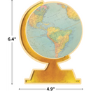 DECORACION TRAVEL THE MAP GLOBES ACCENTS PQ-30 TEACHER CREATED