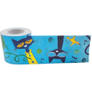 FRISOS EN ROLLO BORDE RECTO PETE THE CAT 50' TEACHER CREATED