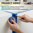 MASKING TAPE 1.41" X 60 YD COLOR AZUL PARA PINTORES BAZIC