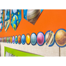 FRISOS BORDE DIE-CUT OUTER SPACE CREW PLANETS 35' TEACHER CREATED