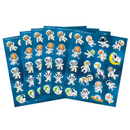 STICKERS ANIMALES DEL ESPACIO (SPACE ANIMALS) PQ-120 TEACHER CREATED