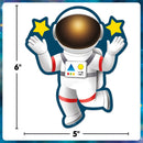 DECORACION ASTRONAUTAS OUTER SPACE CREW ACCENTS PQ-30 TEACHER CREATED