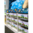 DECORACION OUTER SPACE CREW MINI ACCENTS PQ-36 TEACHER CREATED