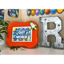DECORACION OUTER SPACE CREW MINI ACCENTS PQ-36 TEACHER CREATED