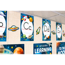 DECORACION OUTER SPACE CREW MINI ACCENTS PQ-36 TEACHER CREATED