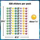 STICKERS MINI OUTER SPACE CREW PQ-528 TEACHER CREATED