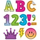 LETRAS ADHESIVAS EN COLORES BRILLANTES 2" (BRIGHTS 4EVER BOLD BLOCK) LETTERS UPPERCASE) PAQ DE 326 PIEZAS TEACHER CREATED (Copy)