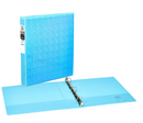 CARPETA DE 1" DISEÑO HOLOGRAFICO COLOR AQUA AVERY