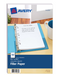 PAPEL DE ARGOLLA MINI TAMAÑO 5½" X 8½" PQ-100 HOJAS AVERY
