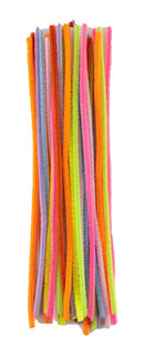CHENILLES 12" COLORES NEON SURTIDOS PQ-40 ANGELS CRAFT BC-034