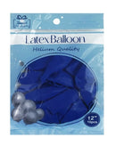 GLOBOS 12" COLOR AZUL ROYAL PQ-10