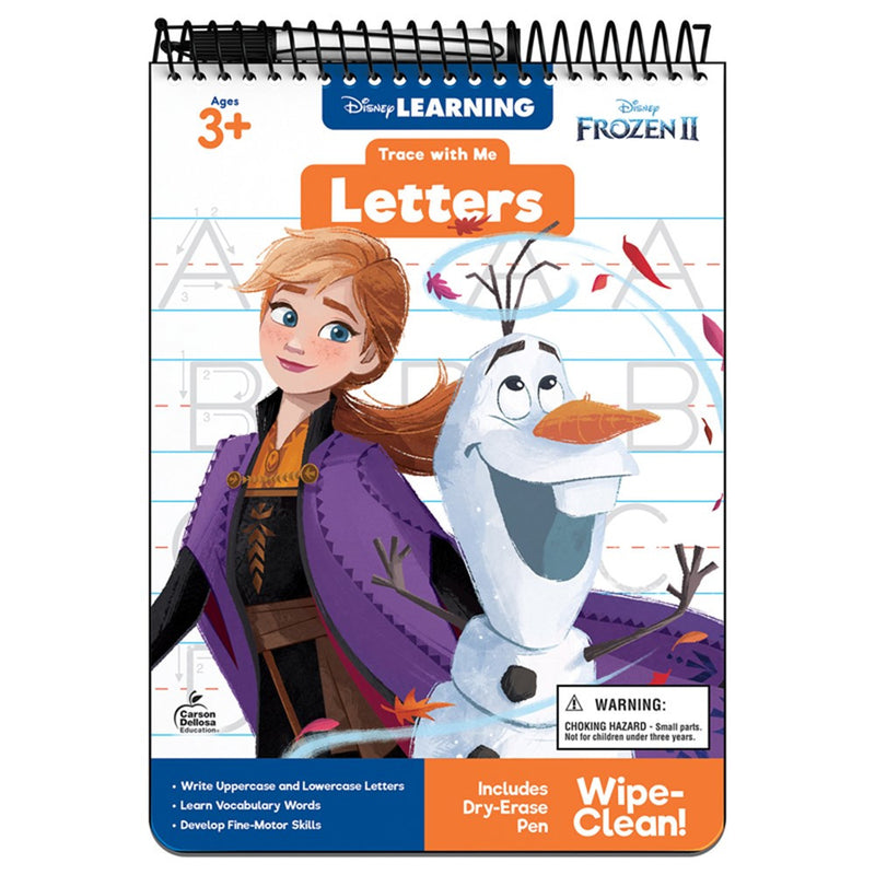 CUADERNO DRY-ERASE DE ESCRITURA EDADES 3+ SEGUN ILUSTRADO