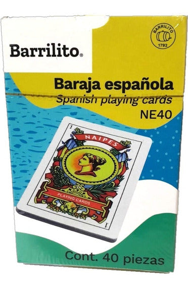 CARTAS BARAJAS ESPAÑOLAS BARRILITO