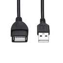 CABLE USB-A 2.0 EXTENSION DE 6'