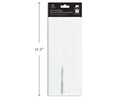 BOLSA CELLO COLOR BLANCO PARA DULCES 9.5" X 4" X 2" PQ-20