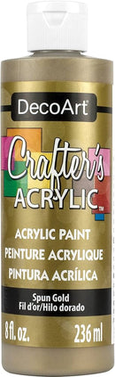PINTURA ACRILICA 8 FL OZ COLOR DORADO DECO ART