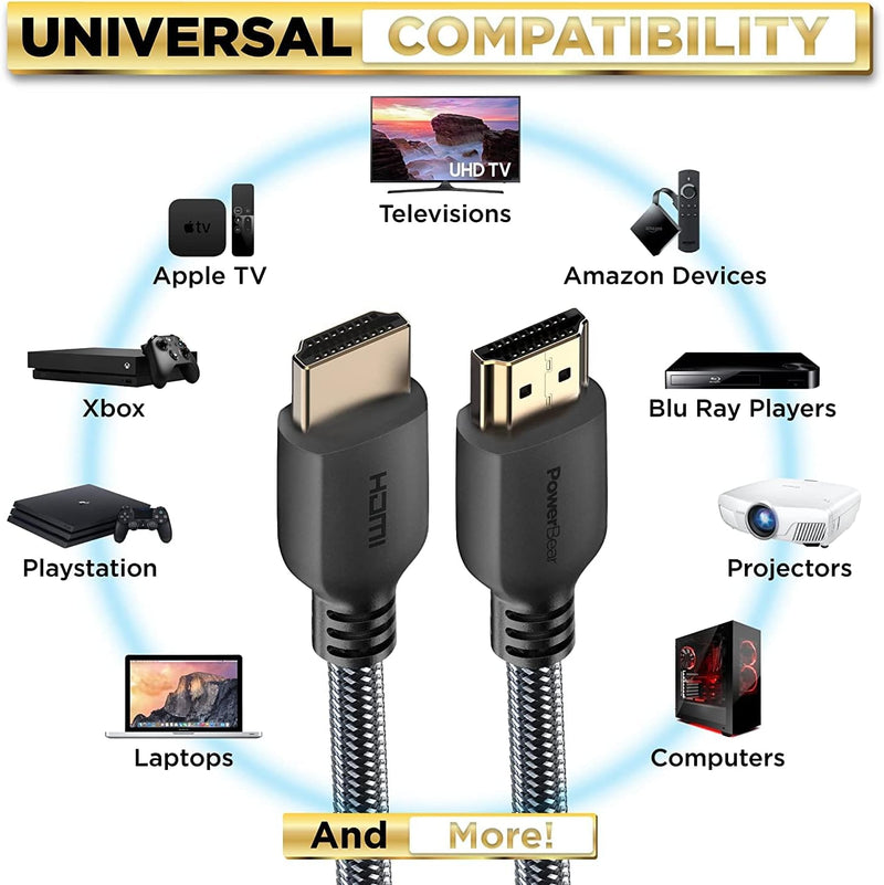 CABLE HDMI DE 10' 4K UHD 2.0 POWER BEAR