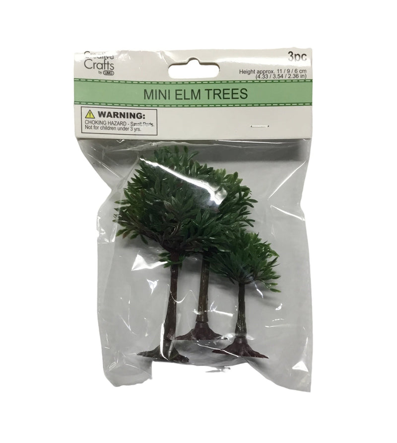 ARBOL MINI OLMO DE 4.33" X 3.54" X 2.36" PAQUETE DE 3