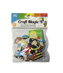 STICKER FOAMY OCUPACIONES PK-18 TOP GRADE