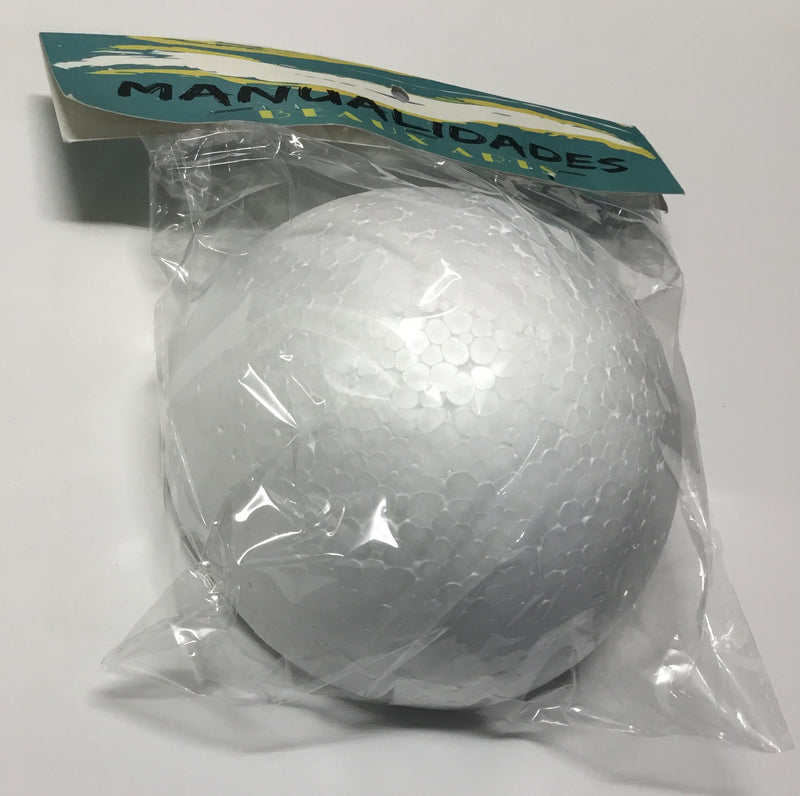 FOAM EN FORMA DE MEDIA ESFERA DE 6"