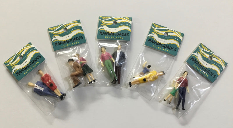 MINIATURA DE PERSONA DE 2" PARA MAQUETAS PAQ-2