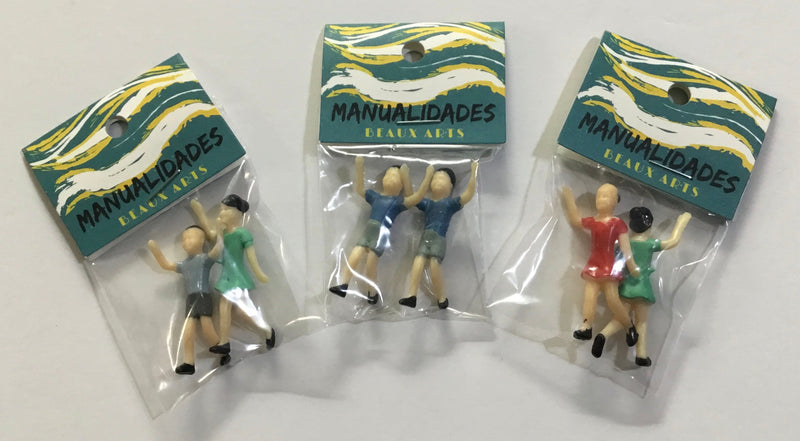 MINIATURA DE PERSONA NIÑOS DE PARA MAQUETAS PAQ-2