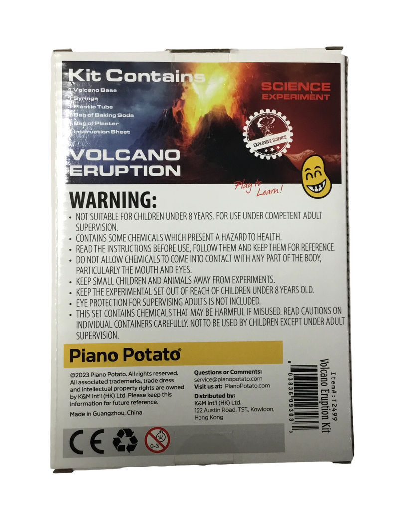 KIT ERUPCION VOLCANICA