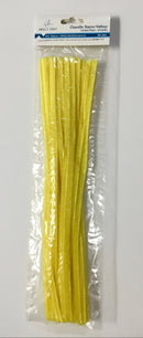 CHENILLES 12" COLOR AMARILLO PQ-25 ANGELS CRAFT