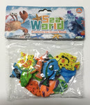 ANIMALES PECES PAQ-12 DE 2"