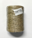 CORDON JUTE 2mm 110 YARDAS