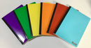 LIBRETA DE COMPOSICION GRANDE CARPETA BLANDA 9 3/4" X 7 1/2 COLORES SURTIDOS DE 200 PAGINAS CREATIX