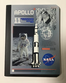 LIBRETA DE COMPOSICION GRANDE CARPETA BLANDA DE 200 PÁGINAS NASA