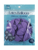 GLOBOS 12" COLOR LAVANDA PQ-10