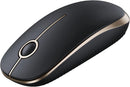 MOUSE OPTICO INHALAMBRICO COLOR NEGRO VSSOPLOR 2.6 GB