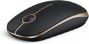 MOUSE OPTICO INHALAMBRICO COLOR NEGRO VSSOPLOR 2.6 GB